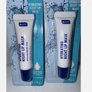 b.pure Hydrating Night Lip Mask set of 2